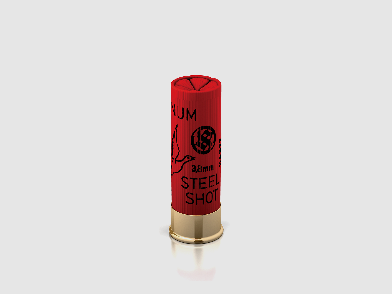 S&B Shotgun Ammunition 12/76 36.00g 3.81 mm Steel Shot Magnum, image 2 of 2