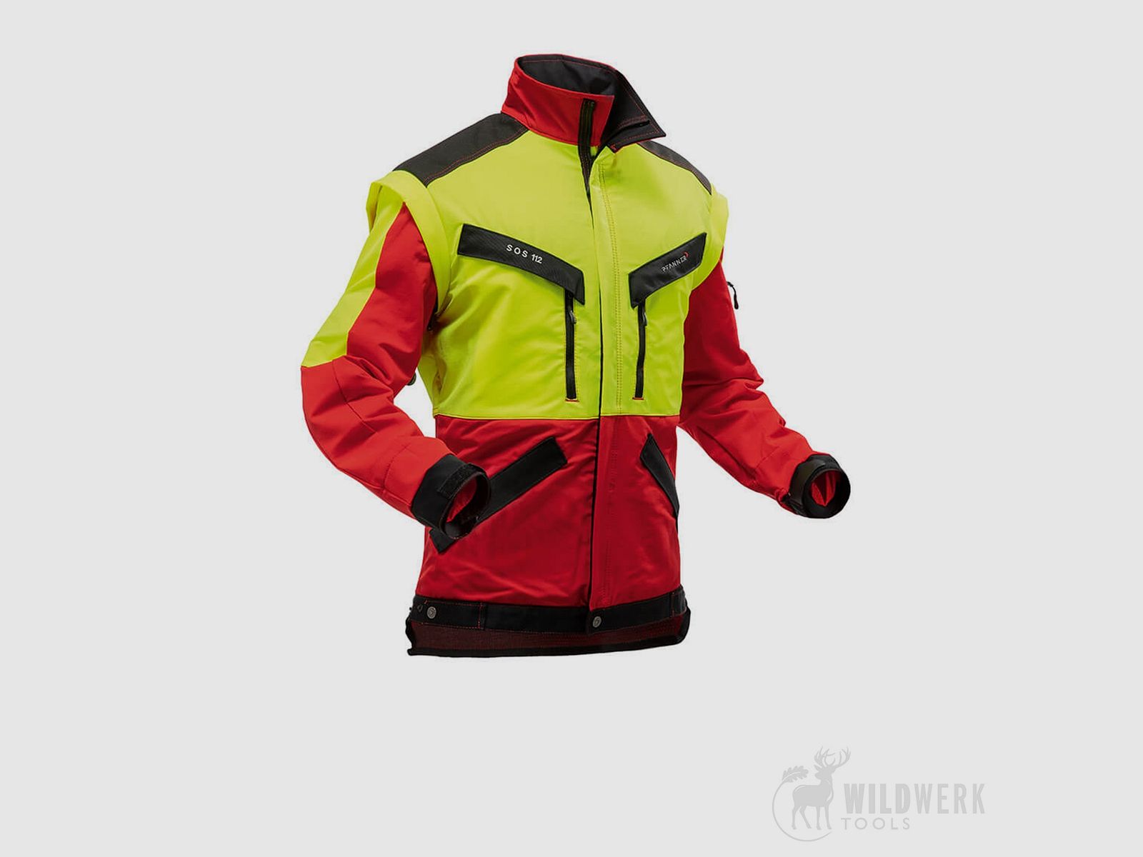 Pfanner KlimaAIR® Forestry Jacket, Color Red