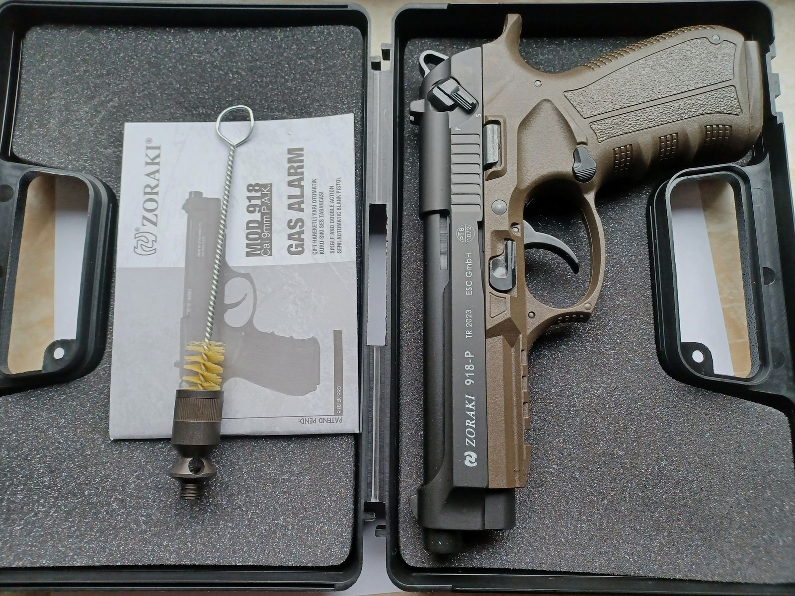 Zoraki 918 cal. 9mm P.A.K. - ODG -