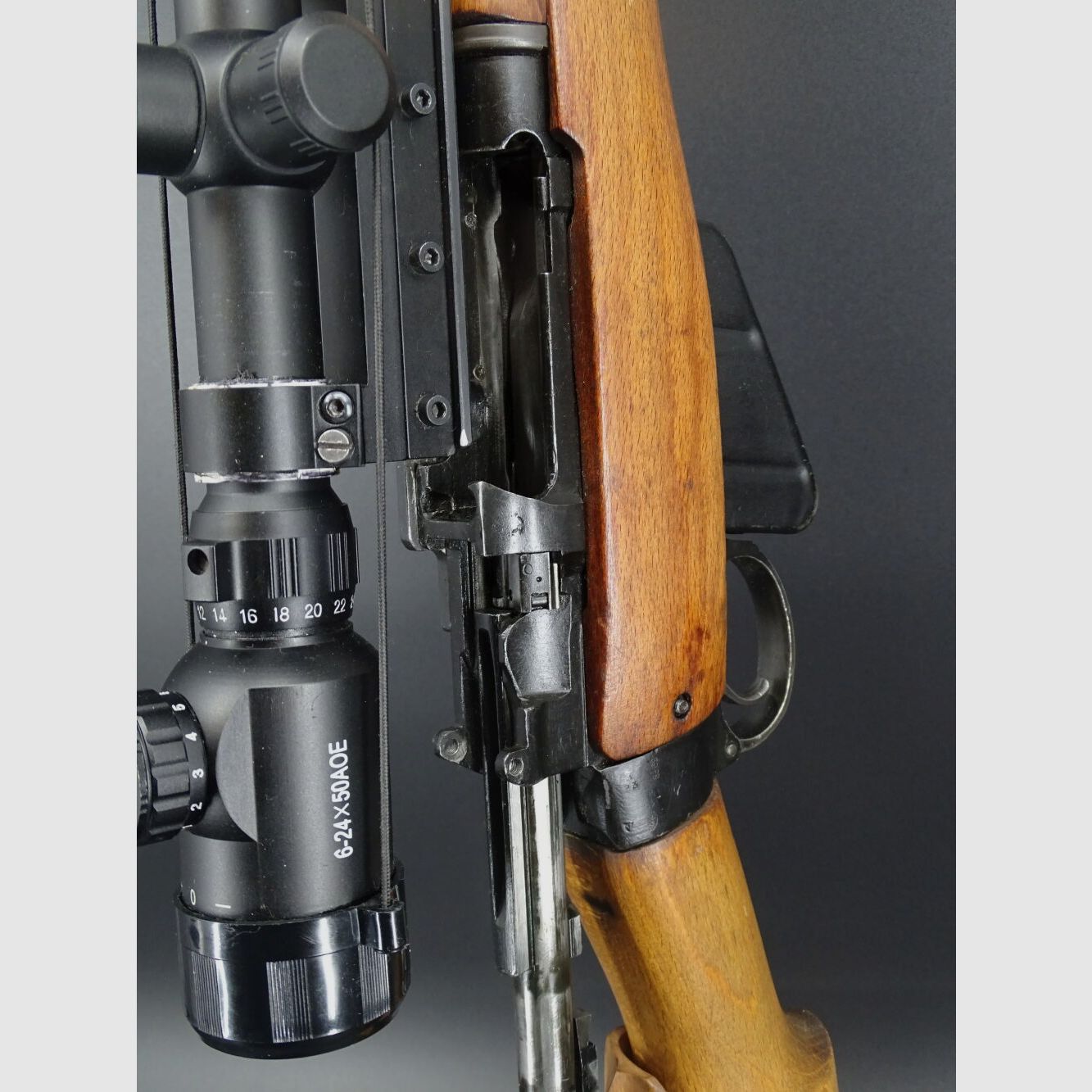 Enfield MK 1 / 3 kaliber .303 Brit. met richtkijker 6-24x50 MK1 No3