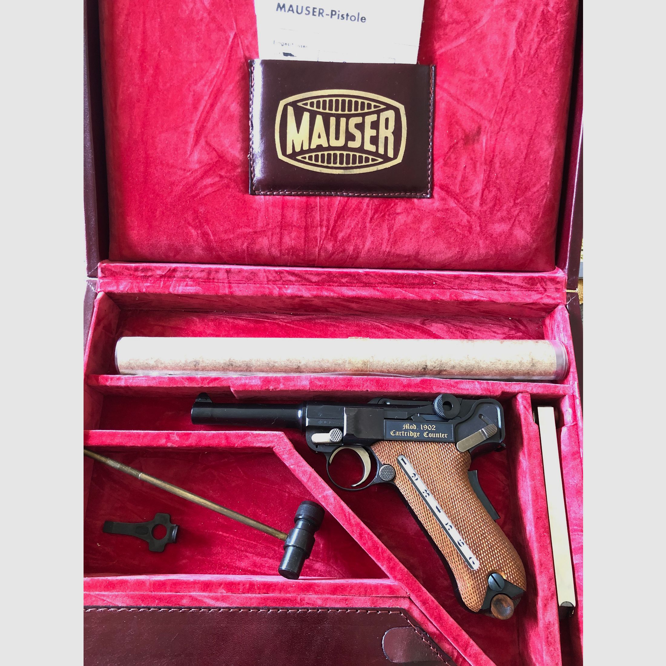Mauser Parabellum Mod.1902 Patronenteller