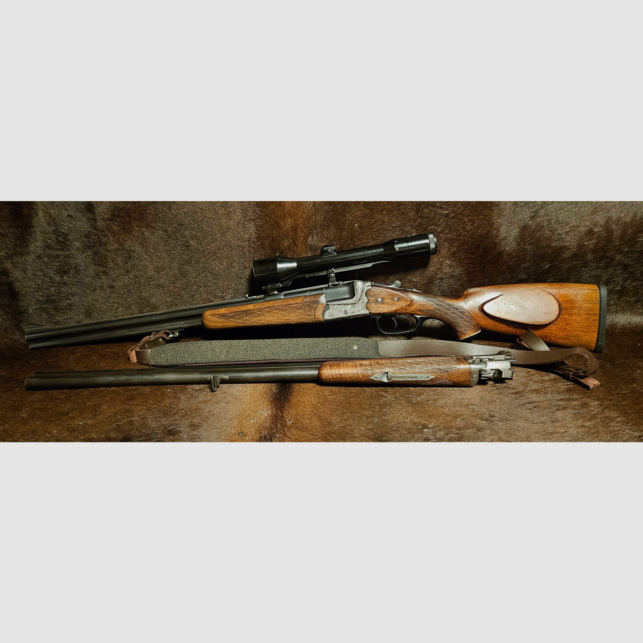 Heym BBF mit Wechselläufen 7x65R, 16/70
