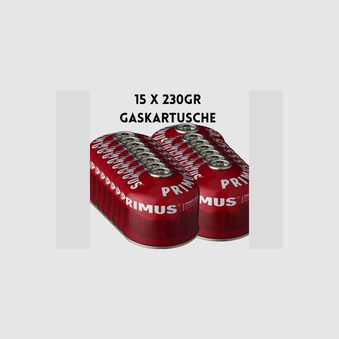 Vorrats-Set - Primus Power Gas Gaskartusche 230g