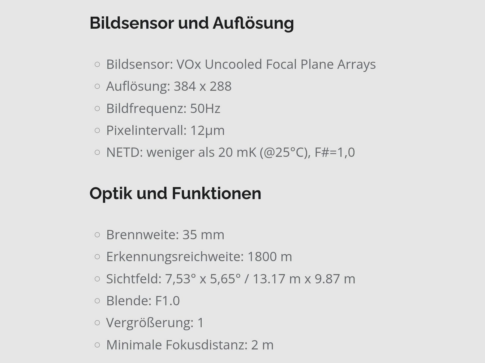 Monoculaire thermique