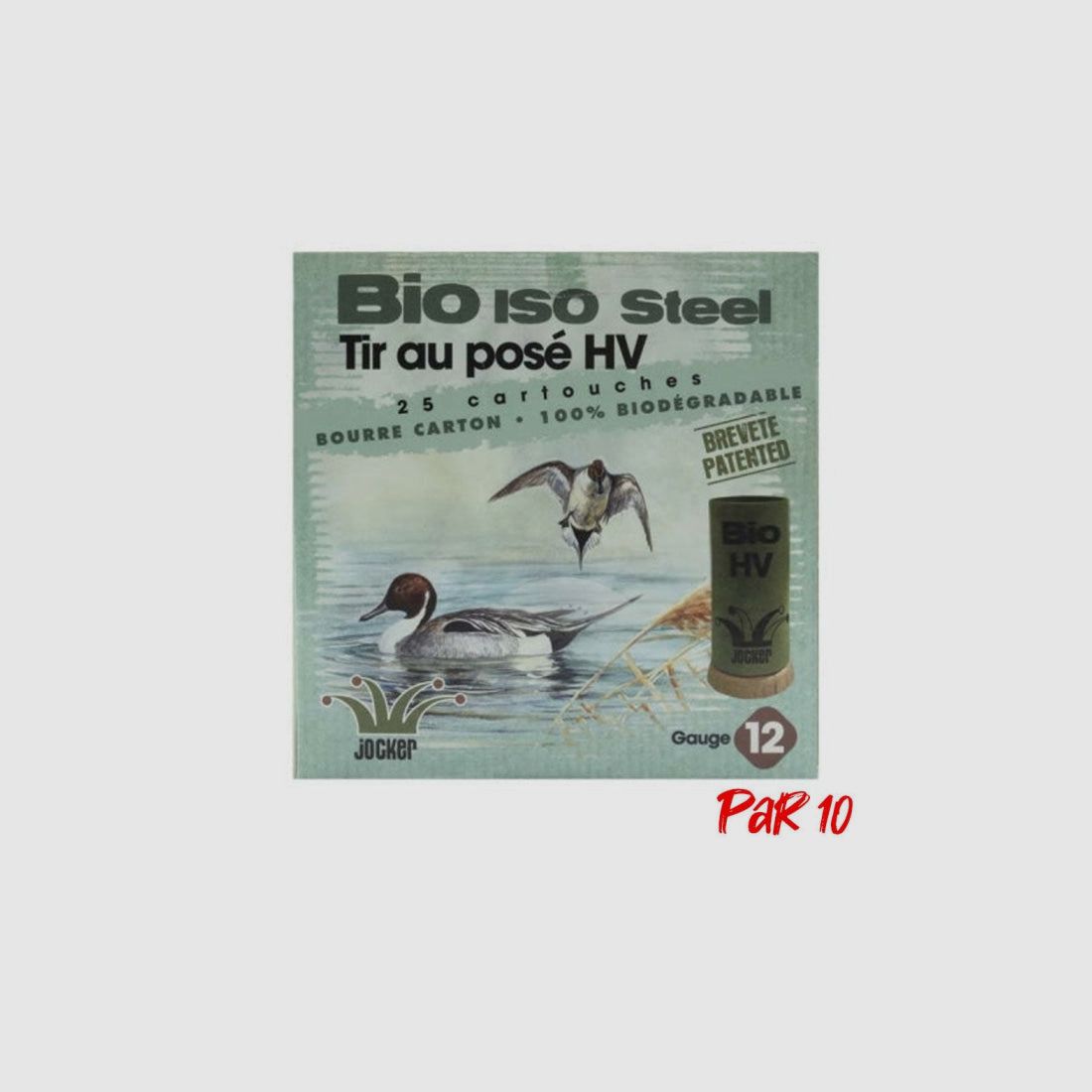 Boîte de 25 Cartouches Jocker Bio ISO Steel 35 Trio Orange - Cal. 12/76/25, image 2 sur 3