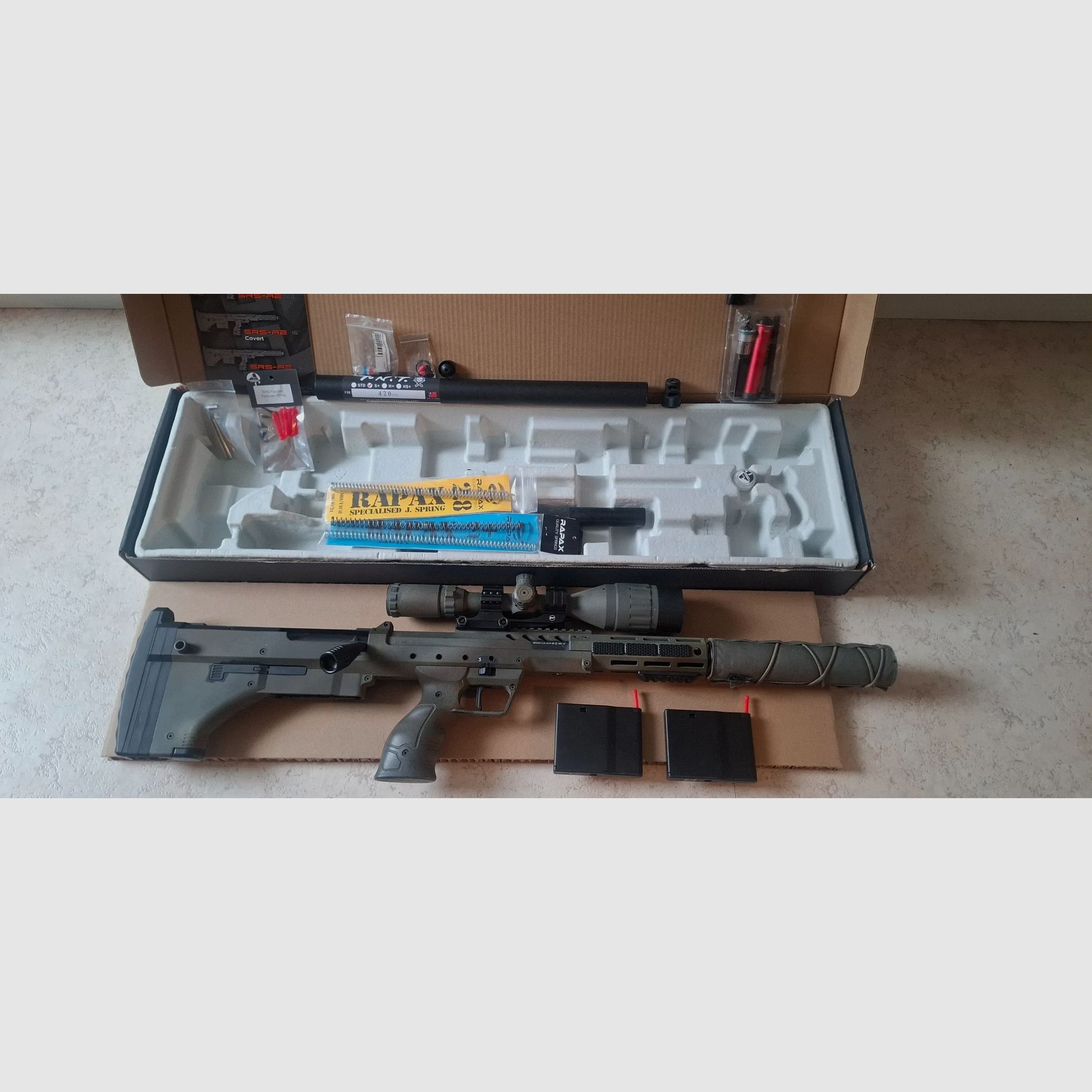 SRS Silverback A2 16" Getuned + Magazynki + Luneta
