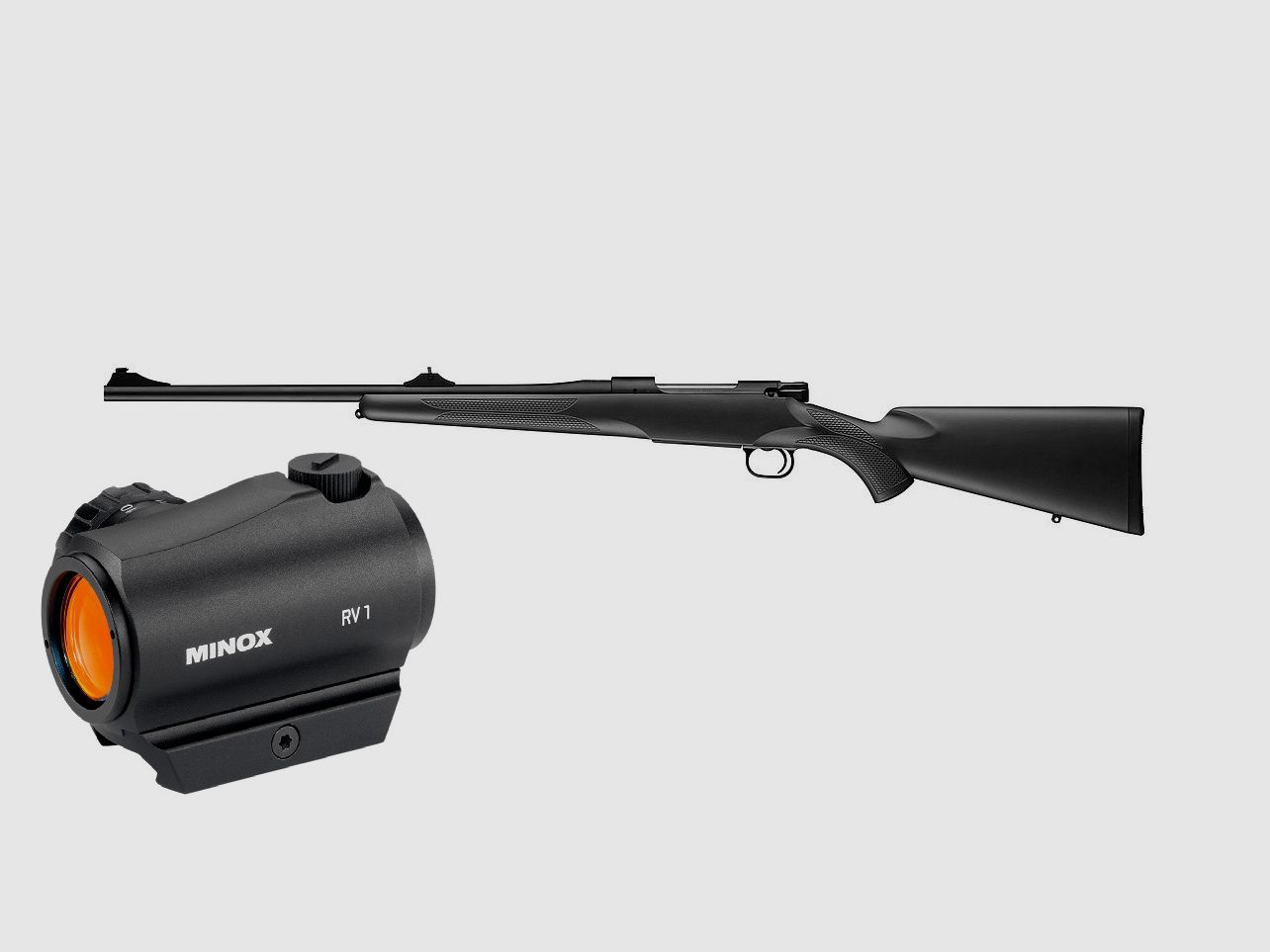 Mauser M12 Extreme, z Minox RV 1