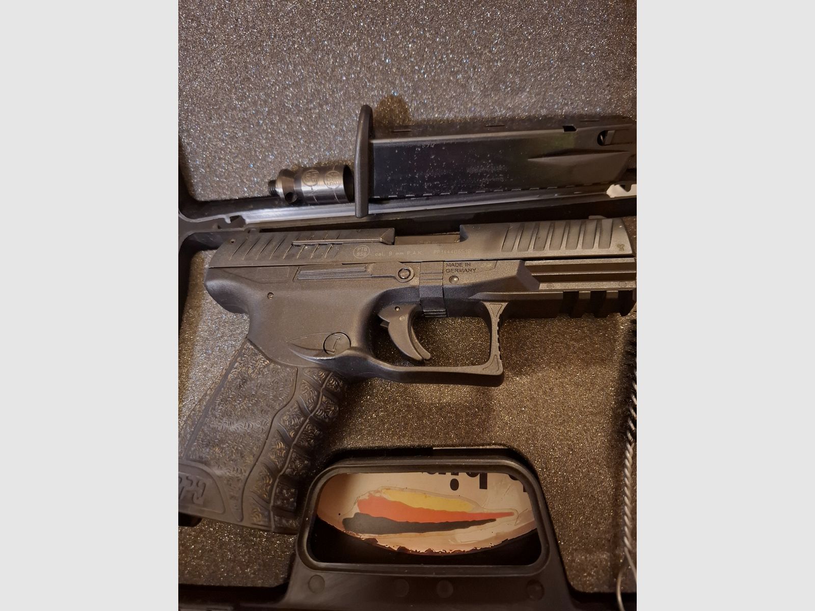 Walther PPQ  M2 Black 9mm P.A.K.  "NEUWERTIG", Bild 2 von 8