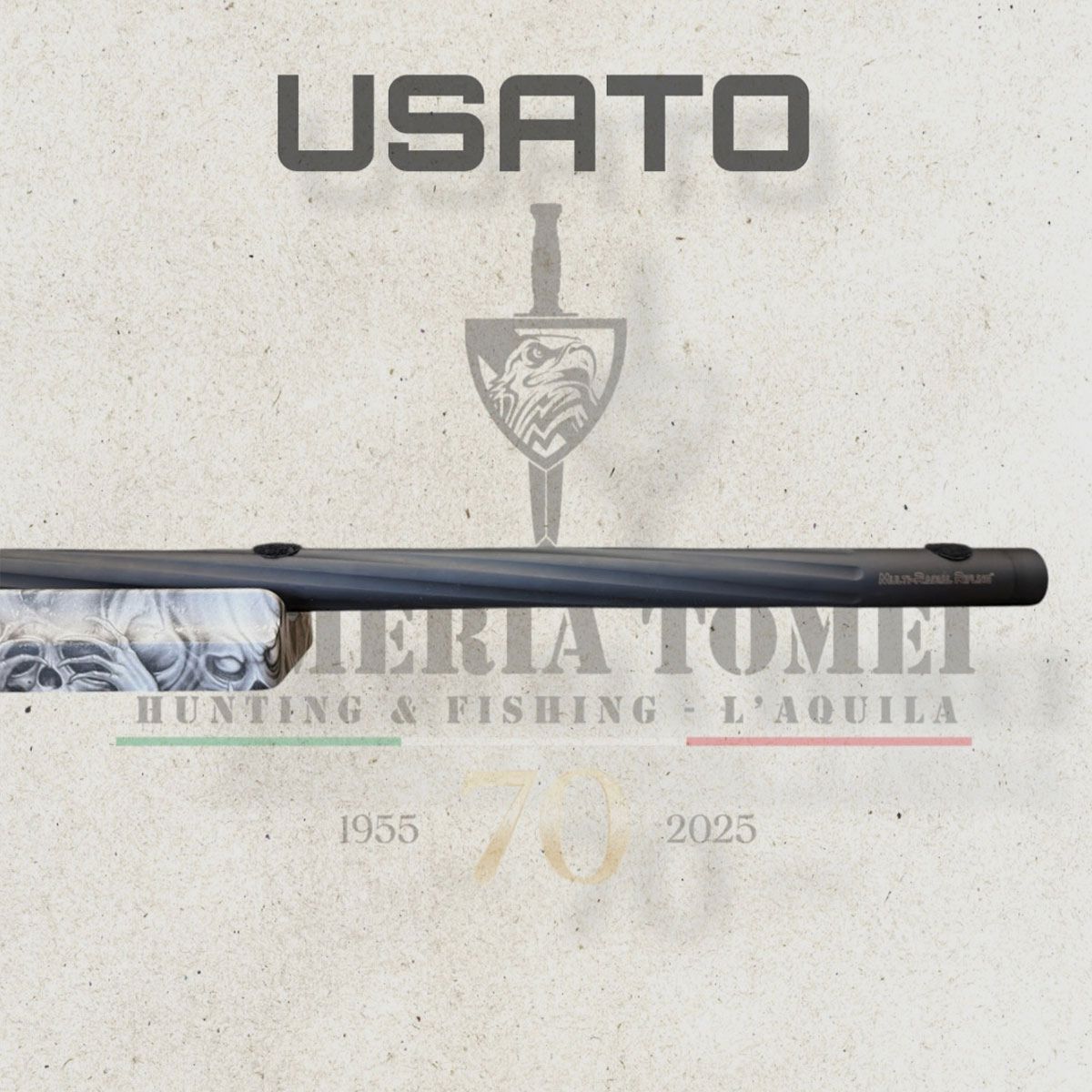 USED – RIFLE – SABATTI MOD. TLD WHITE FLUTED cal. 308 Win, image 4 of 7