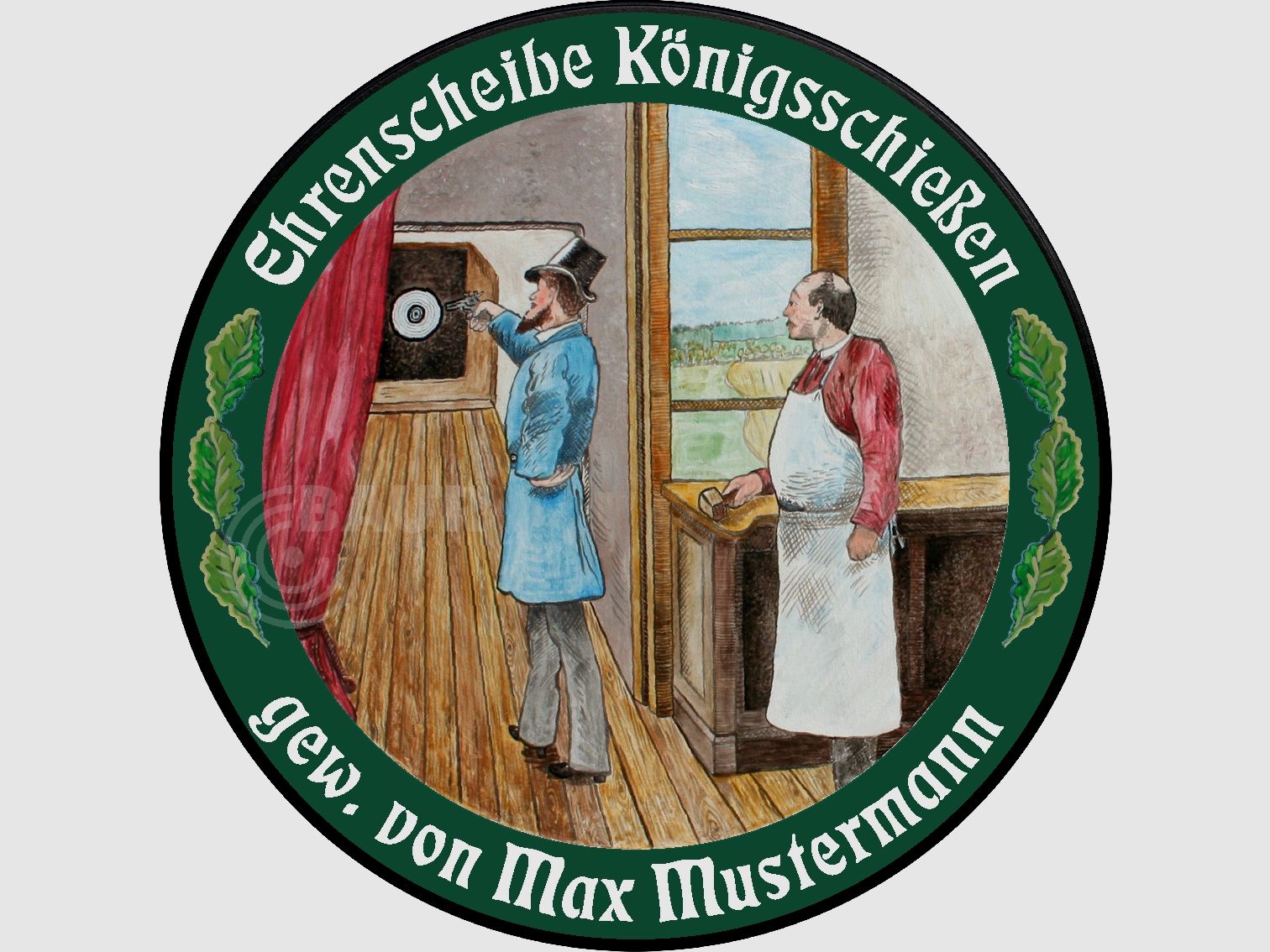 Schietschijf ECO-LINE Motief 248, afbeelding 1 van 6