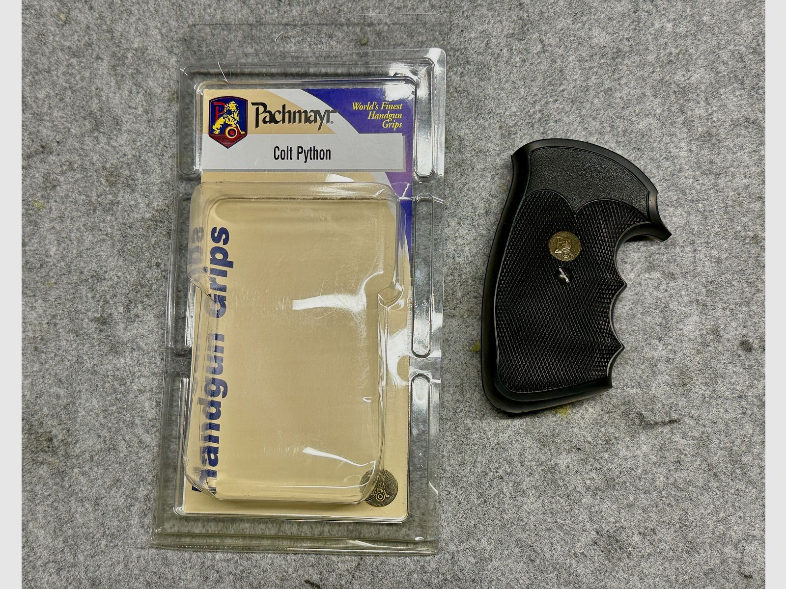 Pachmayr Gripper Grip Colt Python