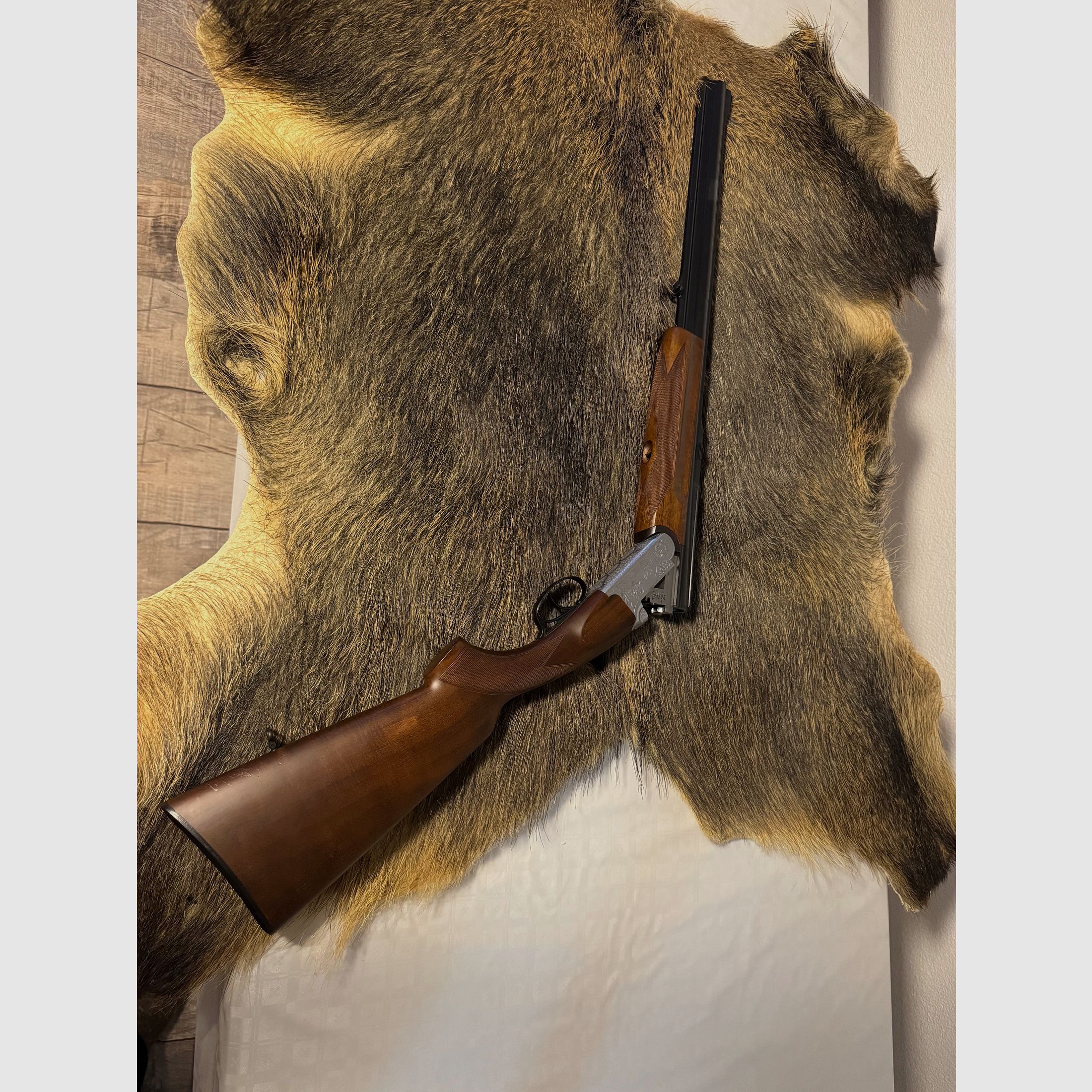 Bock rifle Sabatti 6.5 x 57R – 12/70 | Year of manufacture 1955 | Very well maintained condition