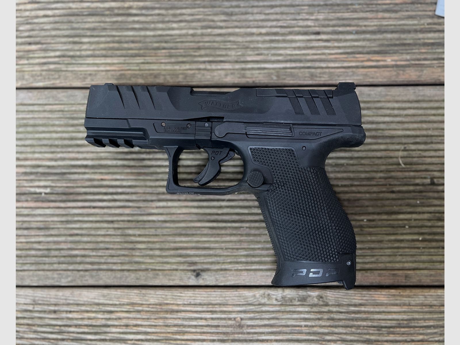 Pistolet à air comprimé CO2 Walther PDP 4“ Compact BB 4,5mm comme neuf garantie