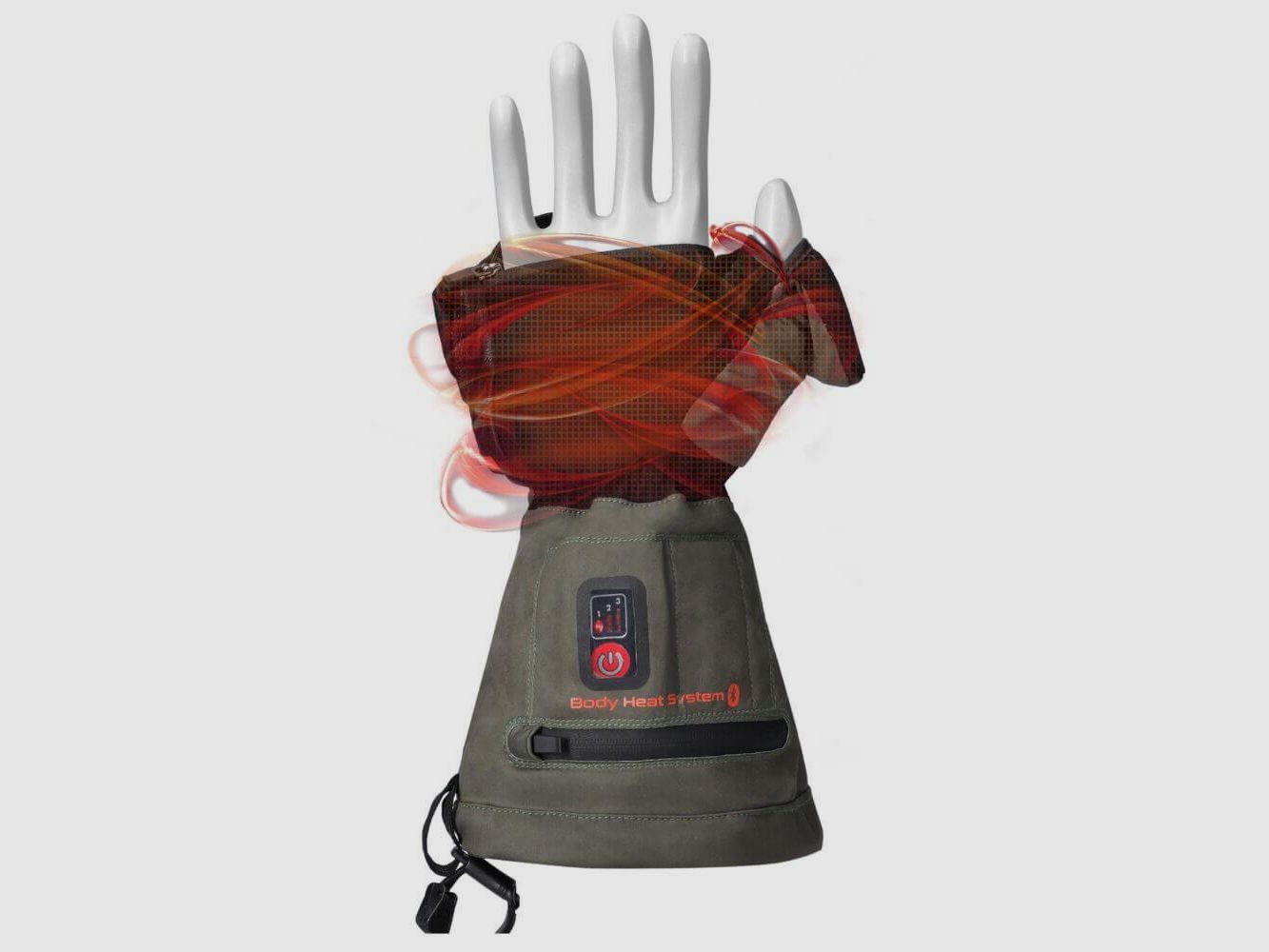 Lenz gants chauffants (sans batteries)