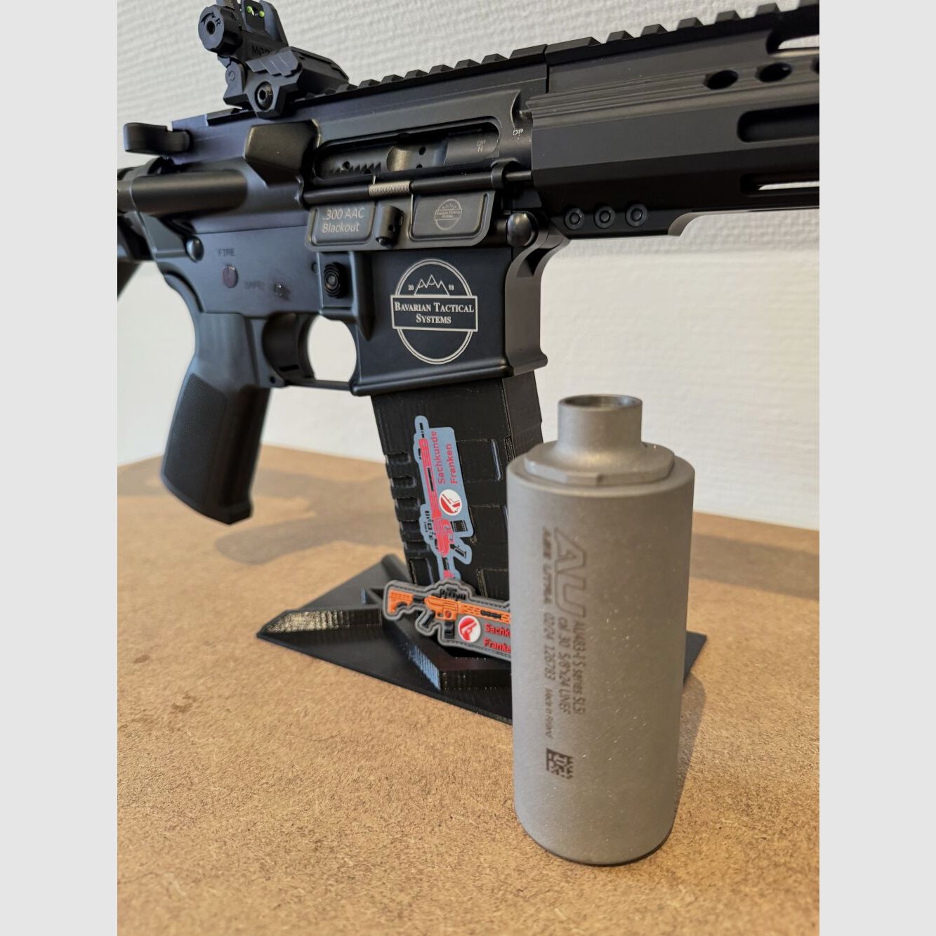 BTS Bavarian Tactical Systems & ASE Utra BTS-15 .300 AAC BLK 9" w tym SL5i