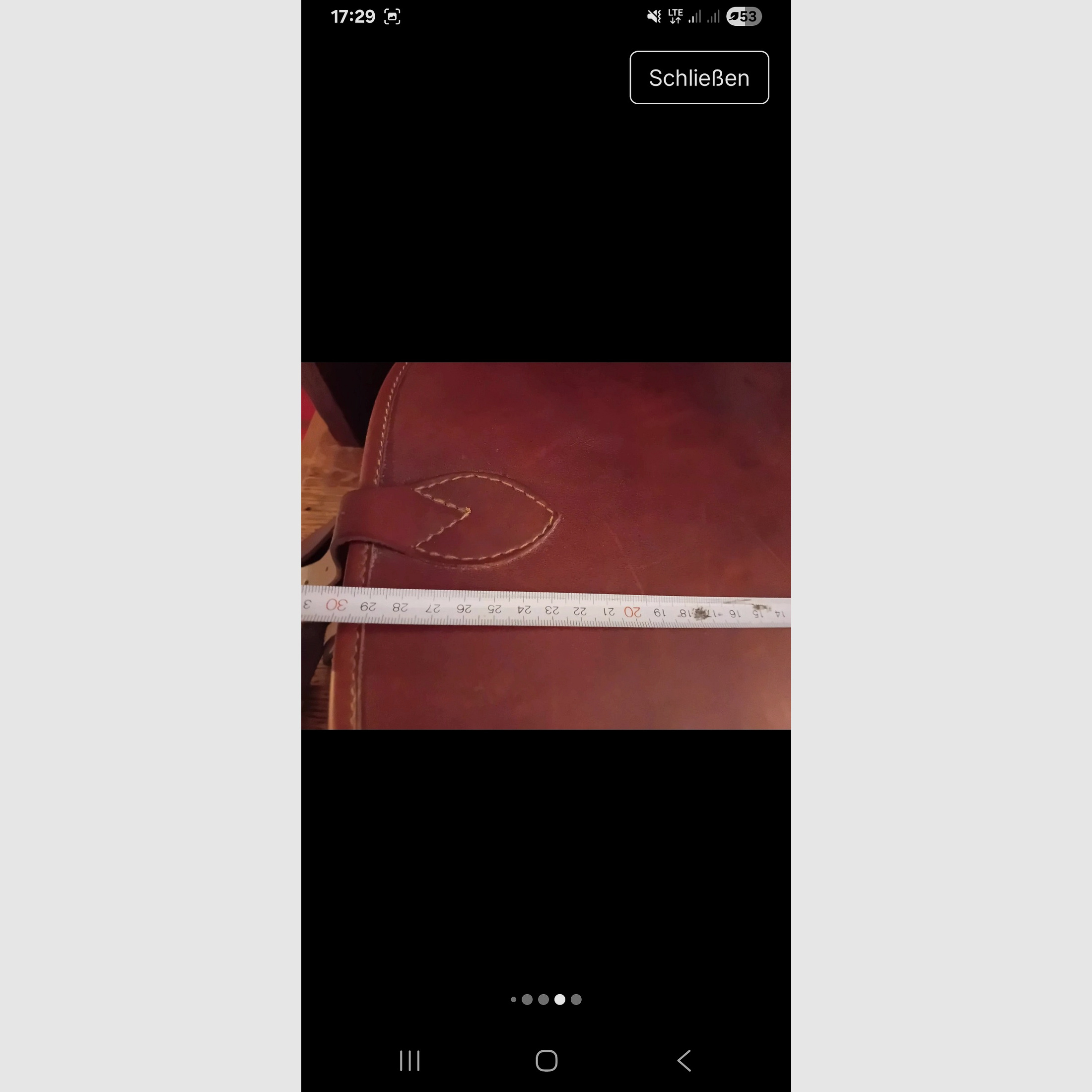 Echtleder Jagdtasche Unikat