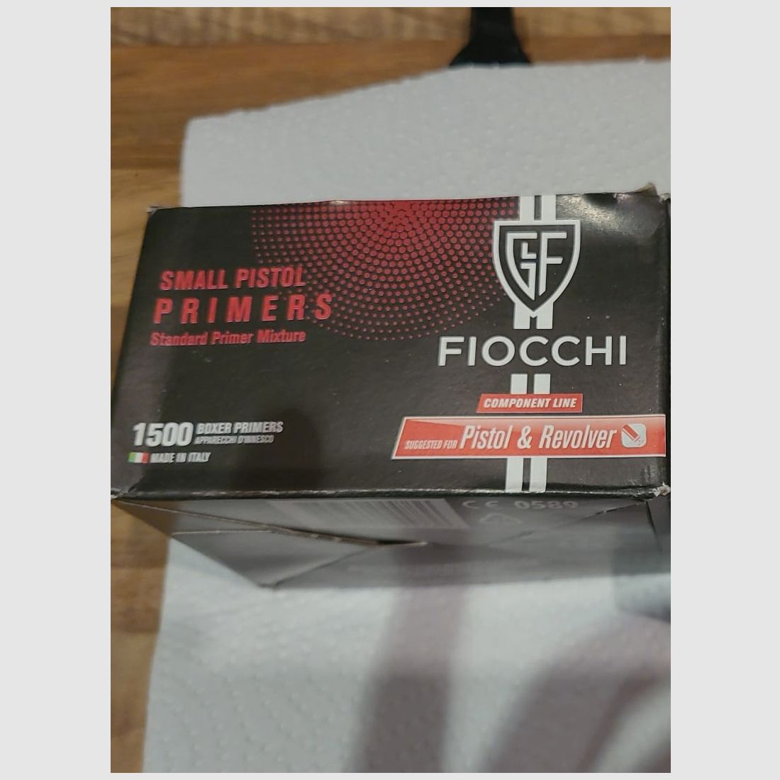 Fiocchi Small Pistol Primer / 3000 pieces of primer caps