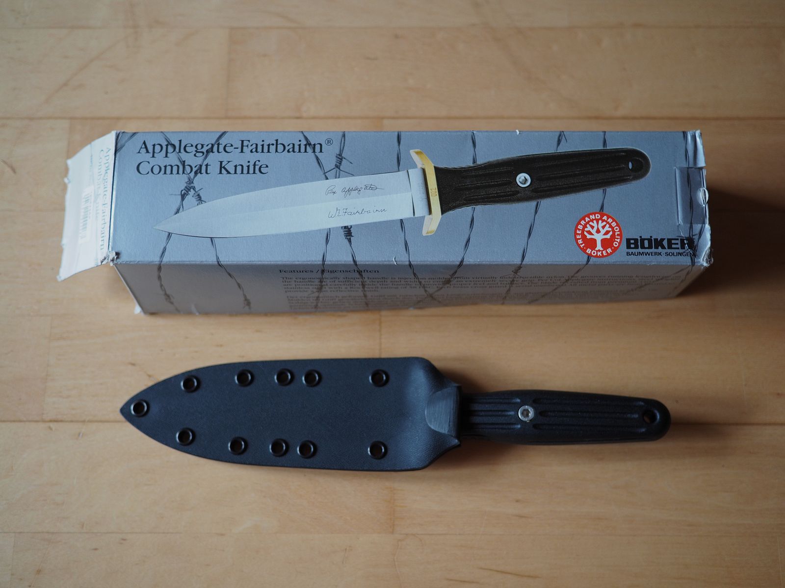 Cuchillo de caza Applegate-Fairbairn