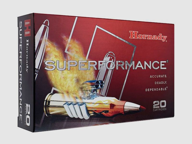 Hornady Superformance 6,5mm Creedmoor 120GR CX 20 Patronen