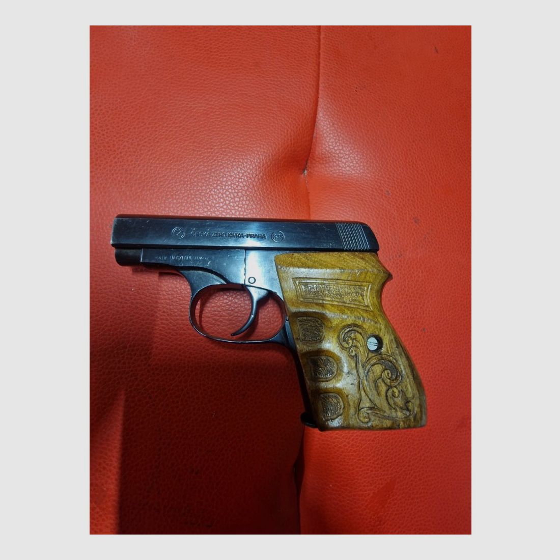 CZ MOD. 4S 6,35mm (grawerowane uchwyty) (używane), zdjęcie 5 z 5
