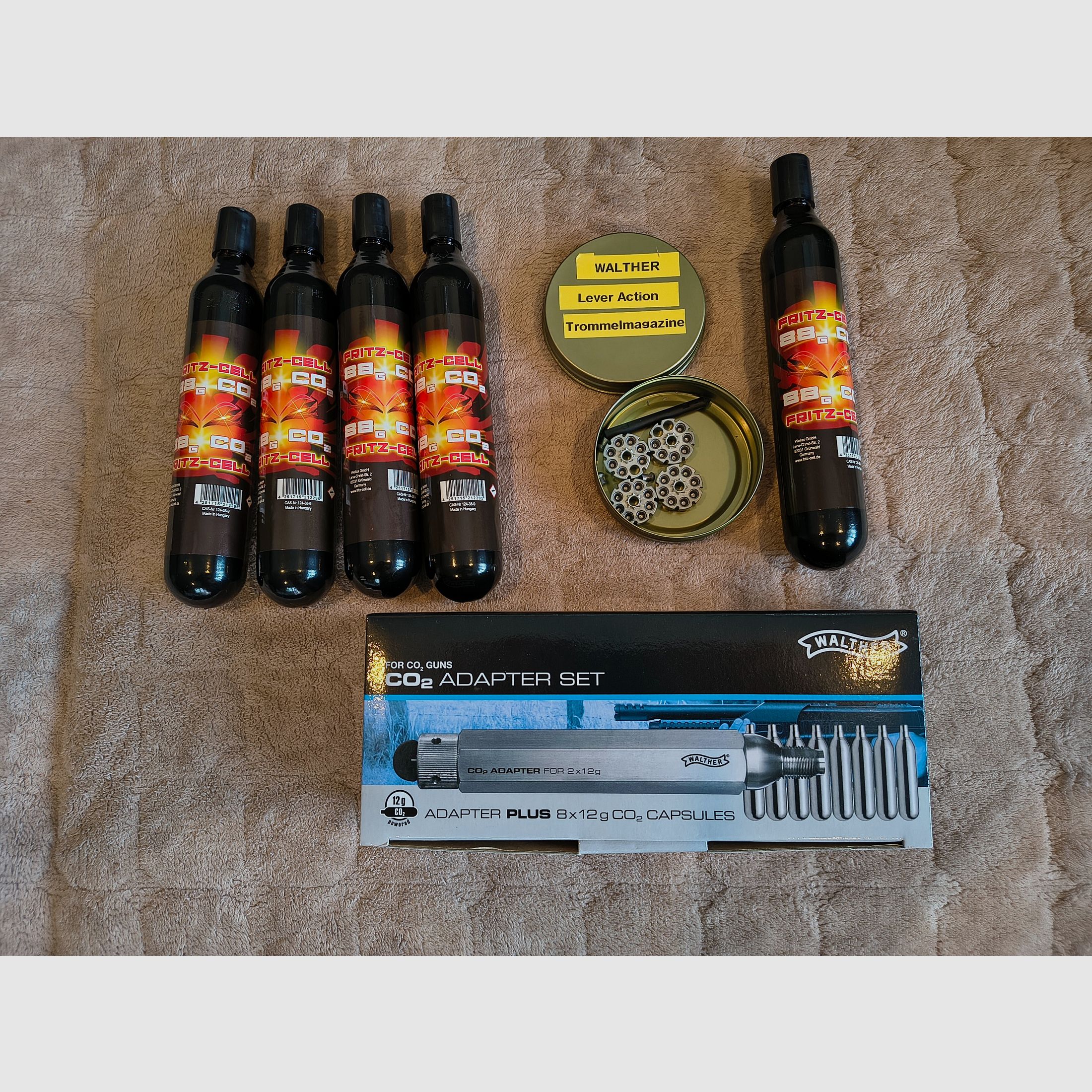 Walther Leverkusen Action CO2 wiatrówka, zdjęcie 2 z 4