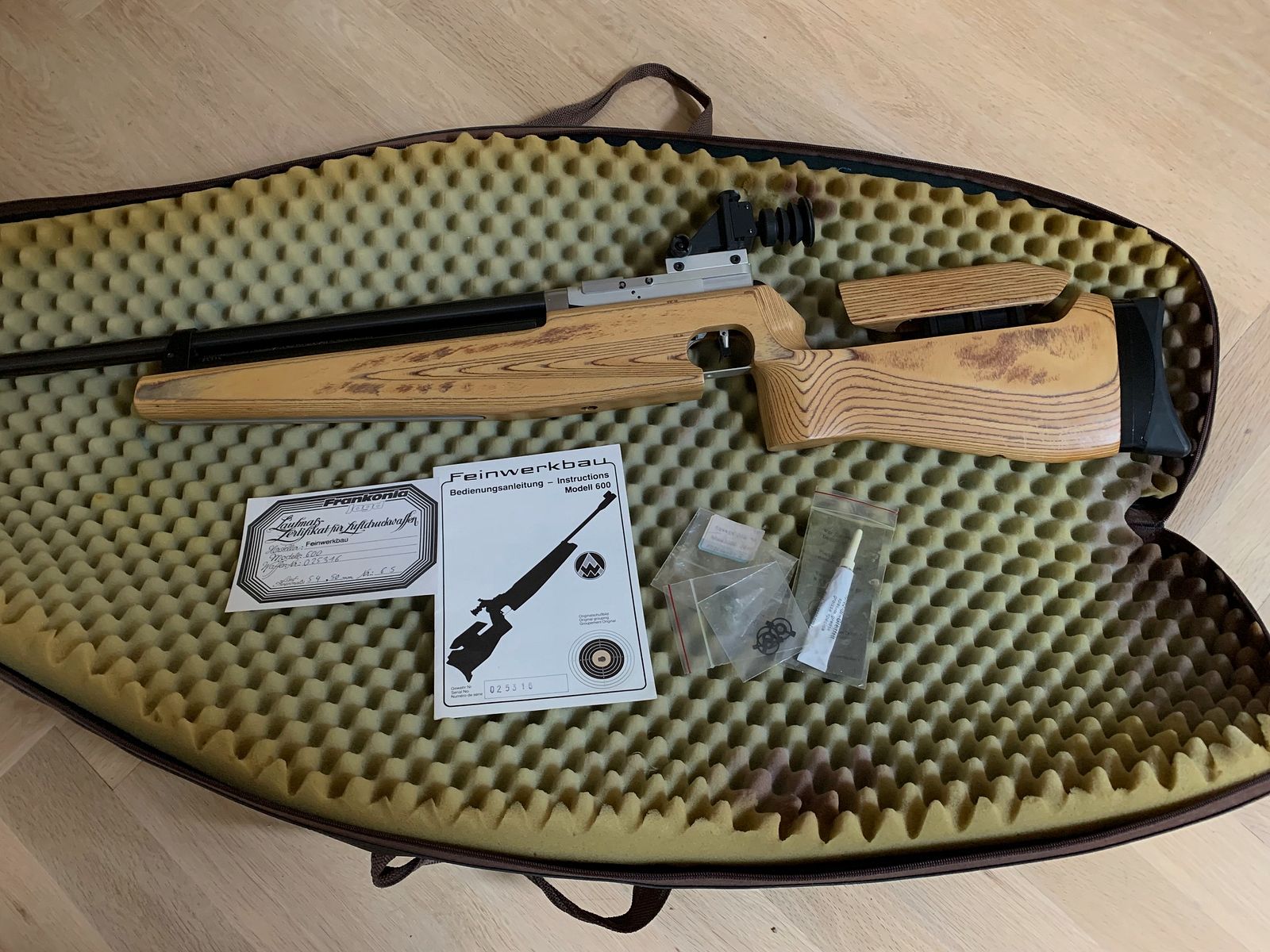 Feinwerkbau 600 service currently done