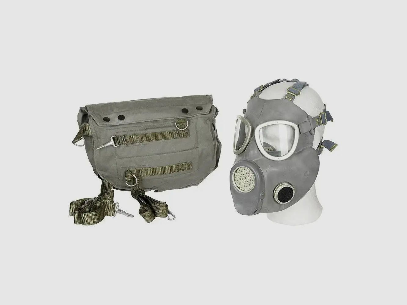 Armée Polonaise Masque à Gaz Polonais MP4 avec Filtre comme neuf