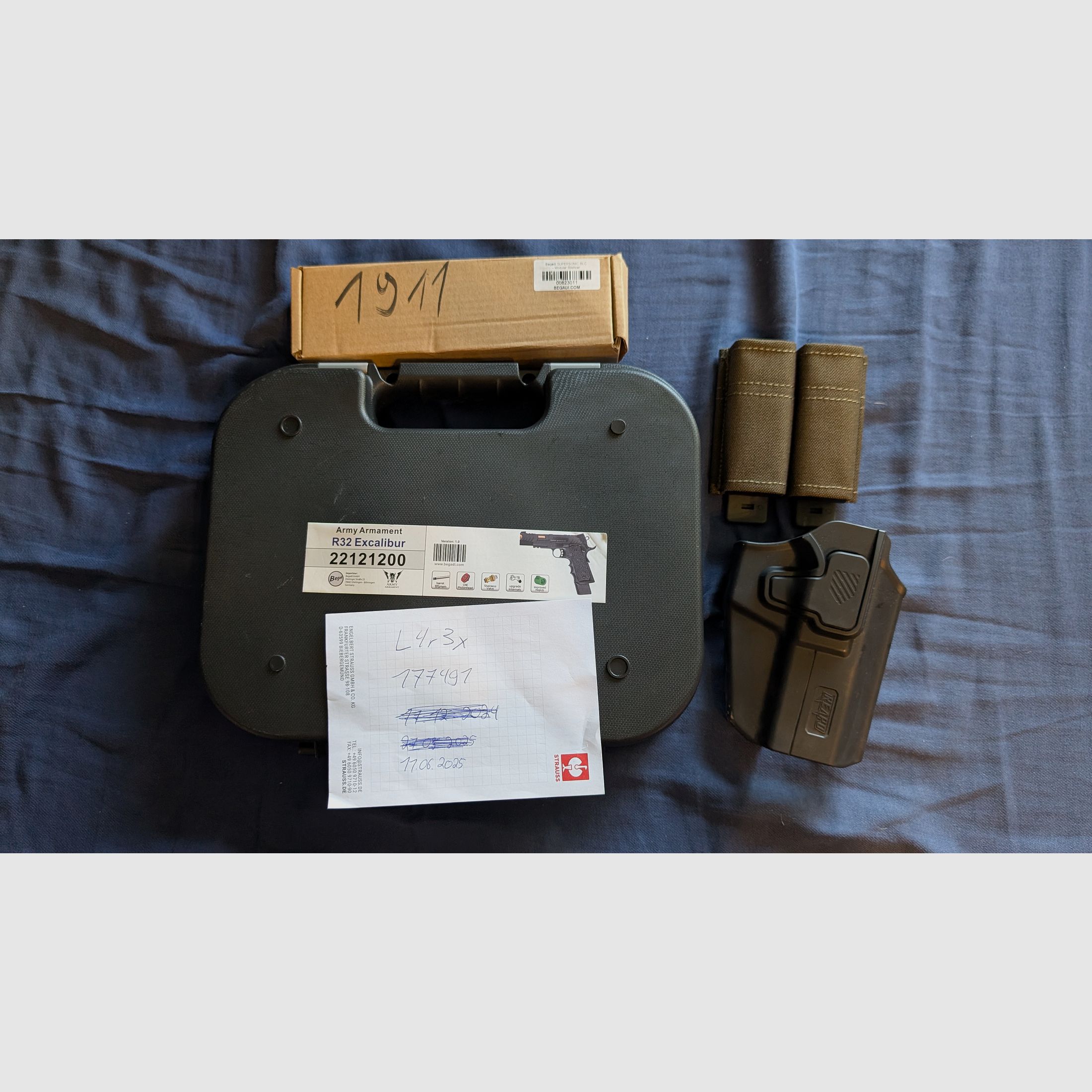Army Armament R32 Excalibur – Begadi Special Version 4 Magazine