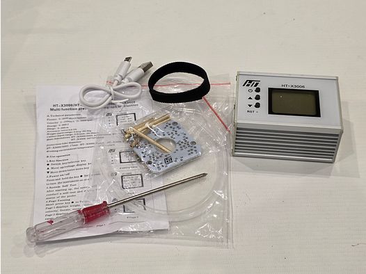 HT-X3006 Chronograph mit WiFi – Speed Meter / Geschwindigkeitsmesser Airsoft, Luftdruck PCP u.a.  ab 4,5mm und auch für .22 .30 .32 .35 .50 .68