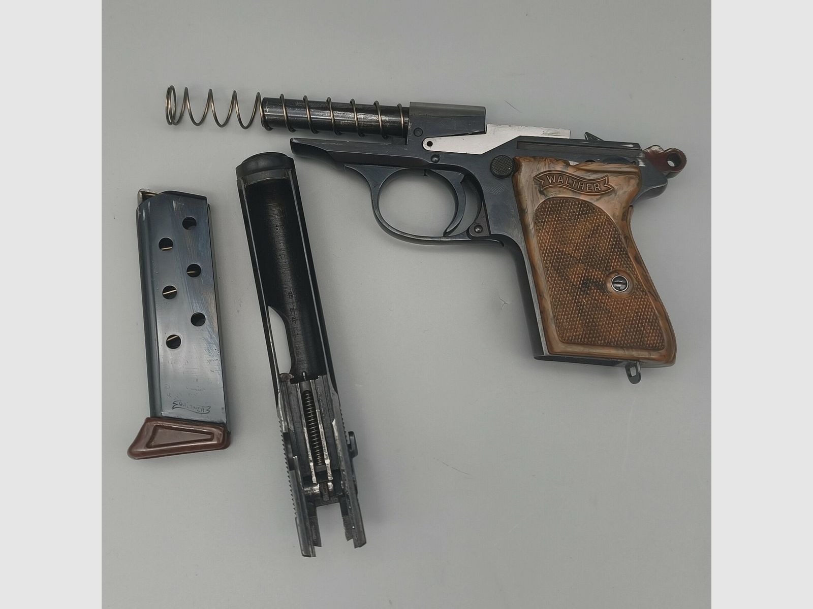 Walther PPk Zella Mehlis 90° Veiligheid 7,65mm Browning
