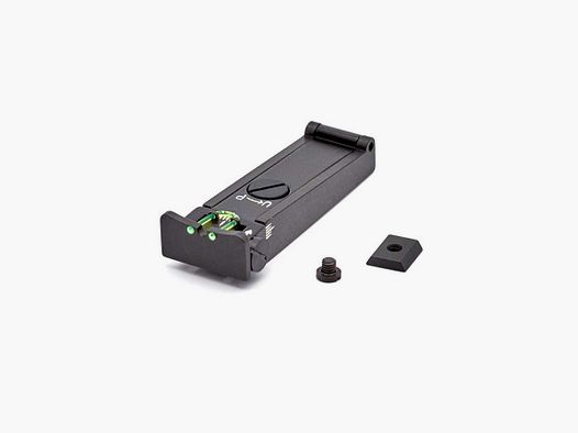 LPA TA21F Adjustable Rear Sight with Fiber Optic for Hawken Rifle