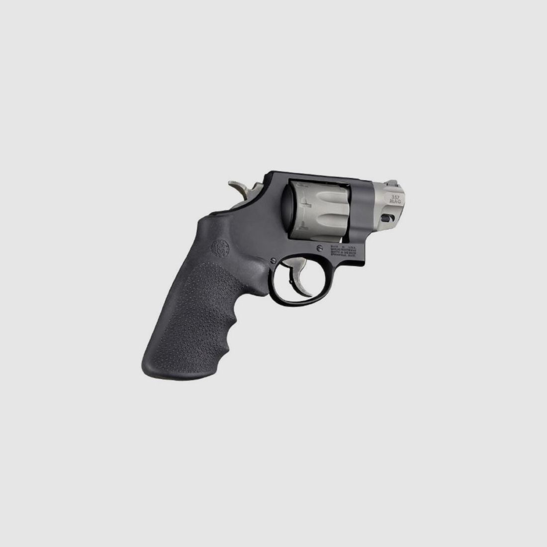 HOGUE Griffschalen f. S&W-K/L/N/X RB Combat Soft Rubber/Fingerrillen