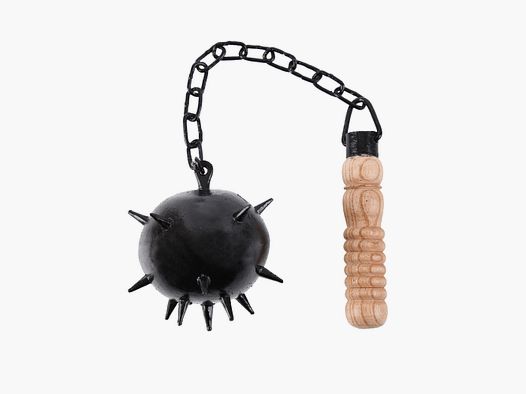 Stella di mattina con impugnatura a pugno e manico in frassino