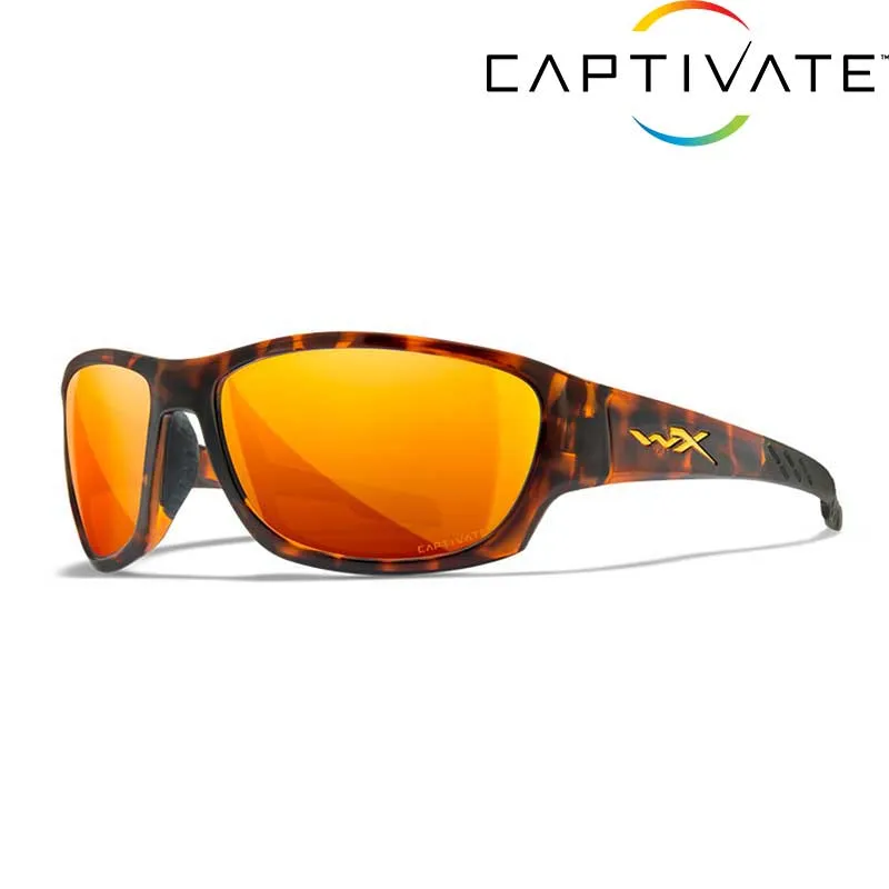 Wiley X CLIMB Captivate Bronze Mirror Gloss Tortoise Frame-bril