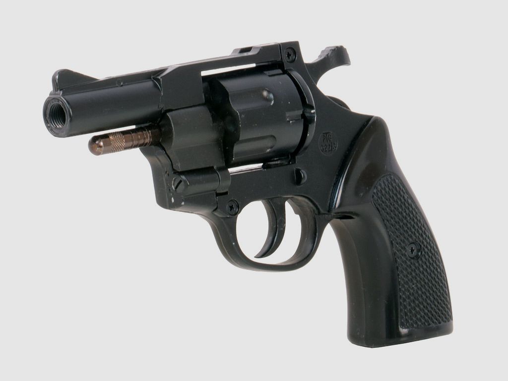 Schreckschuss Revolver Umarex Champion Beschuss 1993 Druckguss schwarz Kaliber 9 mm R.K. (P18)