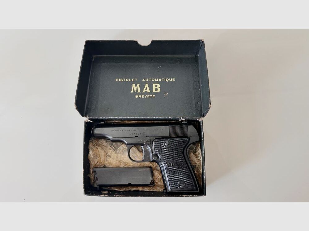 MAB Model C in original box 7.65mm Browning