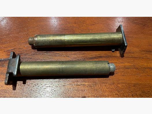 Rivista + impugnature + pezzi di ricambio Perfecta pistola a salve