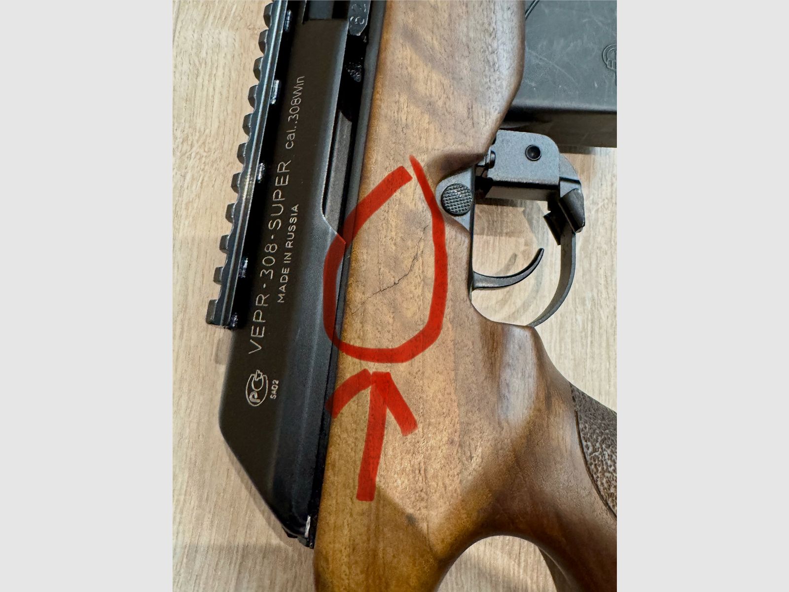 Selbstlader Molot Vepr Super im Kaliber .308 Win.