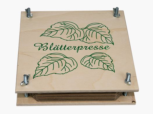 Blätterpresse