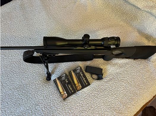 Blaser R8 270 Win. Without scope but with a lot of accessories