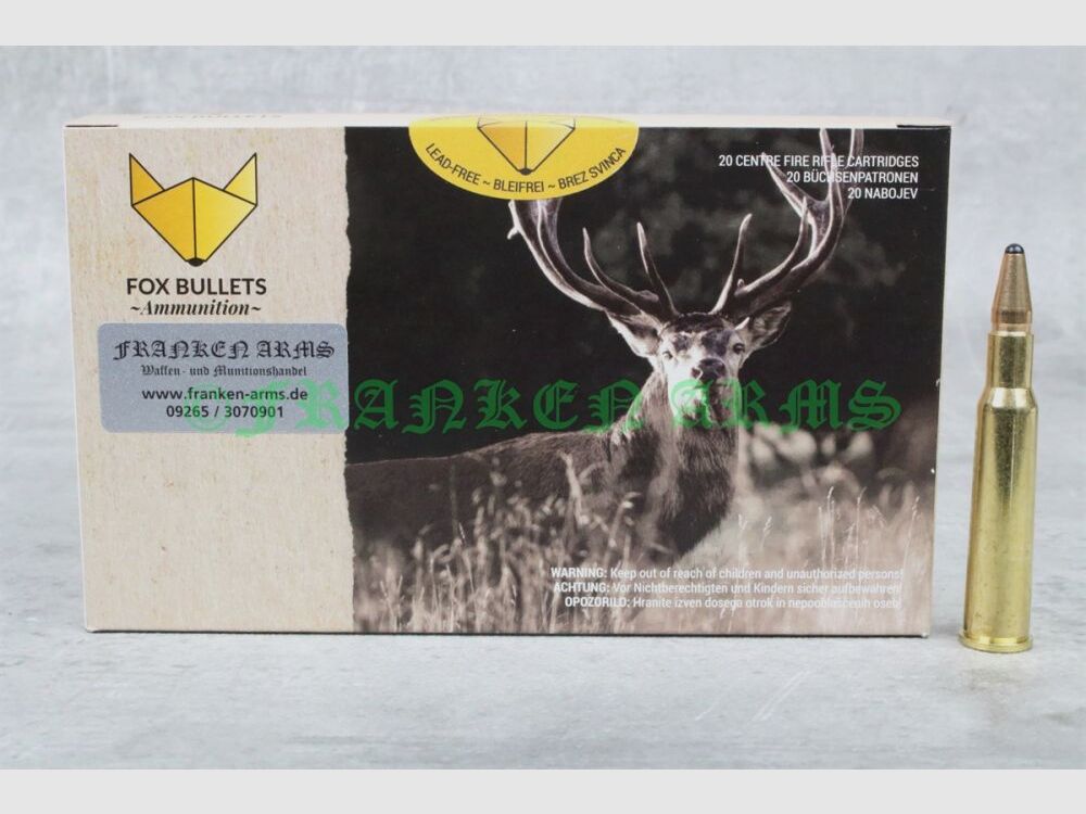 Fox Bullets Classic Hunter 7x57R 130gr. 8.4g 20 pieces