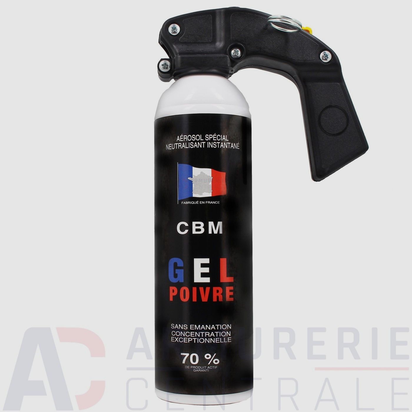 Żel gazu łzawiącego, nie spray pieprzowy, gaz CS