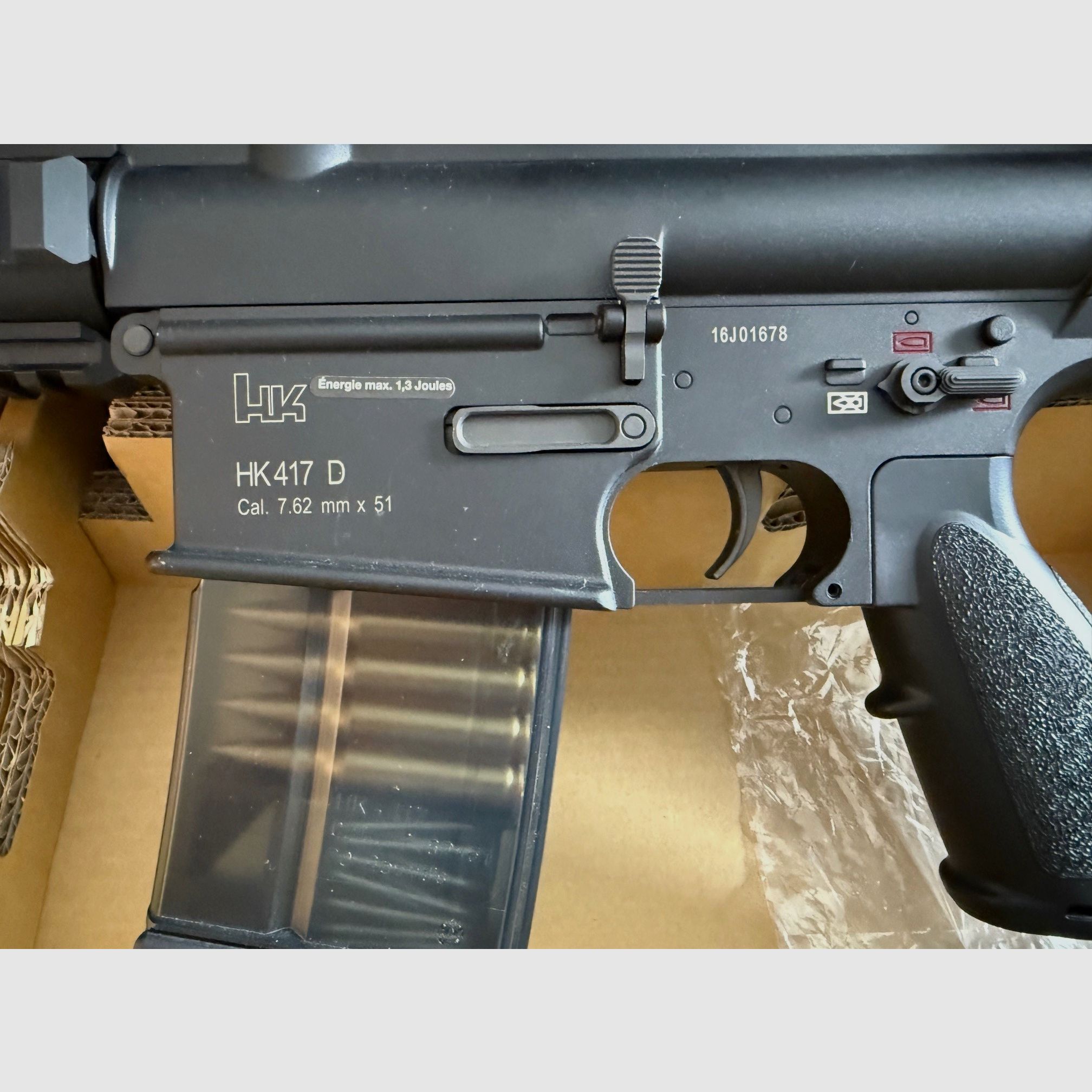 VFC Heckler & Koch HK471D S-AEG inkl. 4-12x50 Zielfernrohr beleuchtet Entfernungsmesser