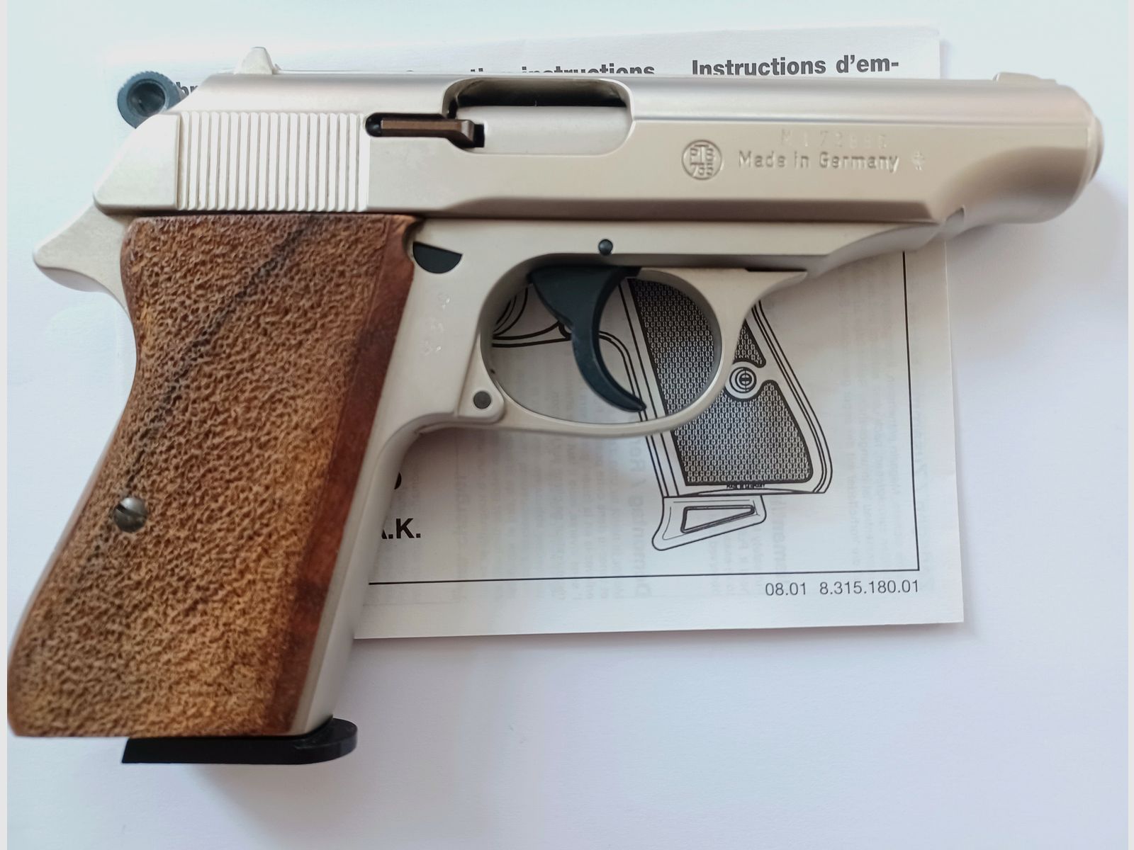 Walther Mod. PP cal. 9mm P.A.K , Bild 8 von 8