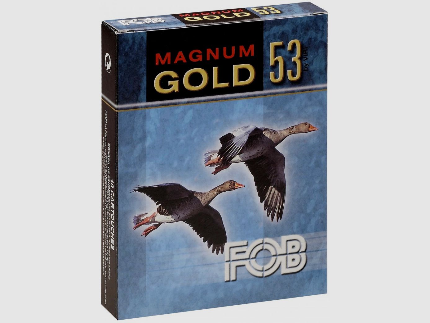 Patronen Fob Gold 53 Magnum - Kal. 12/76 N°4