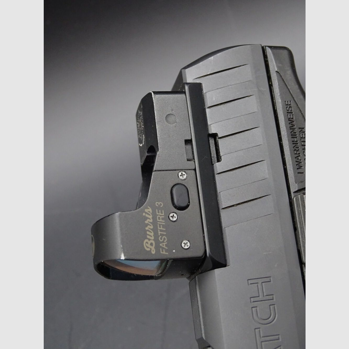 Walther Q5 Match mit Burris Fastfire 3 Kaliber 9mm Luger Q5 Match BJ 2017