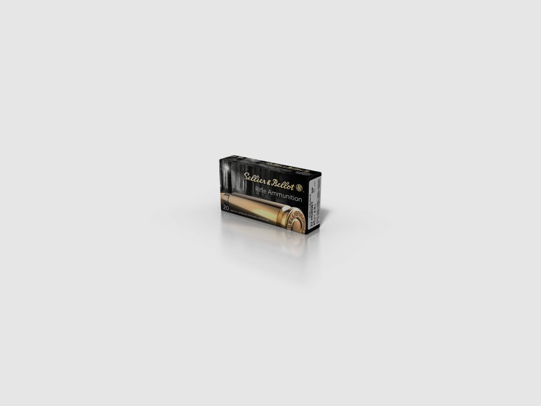 S&B 22 HORNET 45 GRS / 2,91 G SP 20 PCS, image 1 sur 3