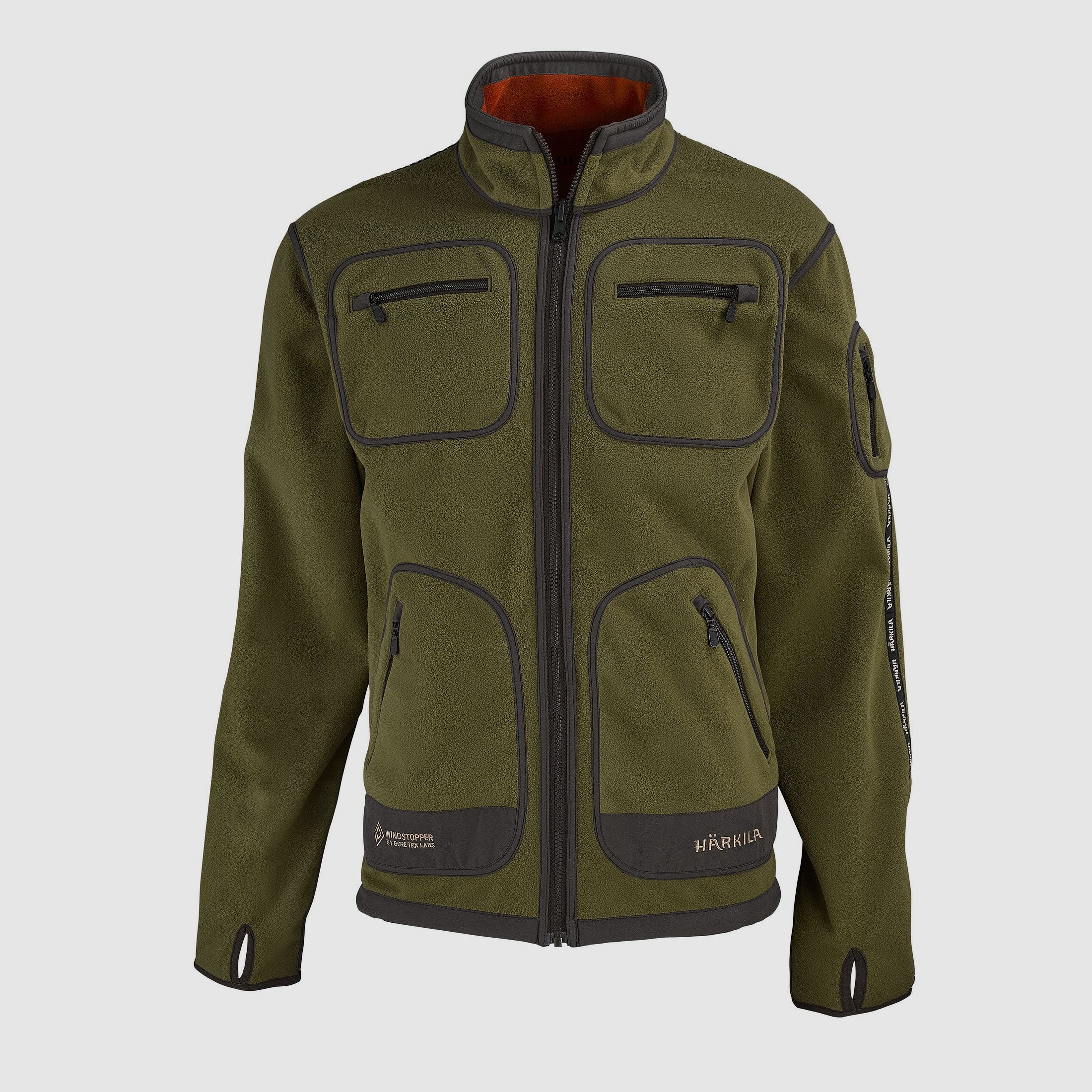 Härkila Veste en Fleece Réversible Kamko