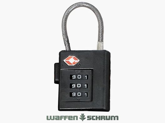 Zahlenschloss TSA System zum Einhaken