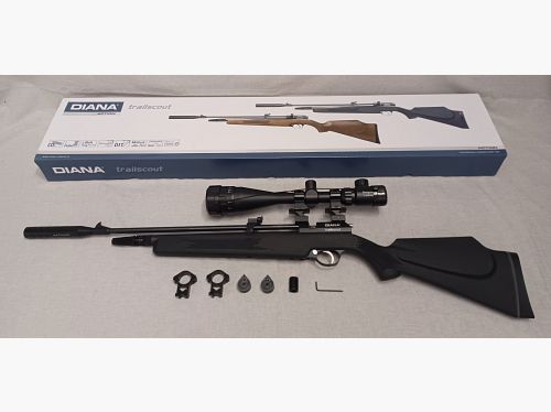 Diana Trailscout / Zielfernrohr / 4,5 mm Diabolo / CO2 / Gewehr / OVP (162)
